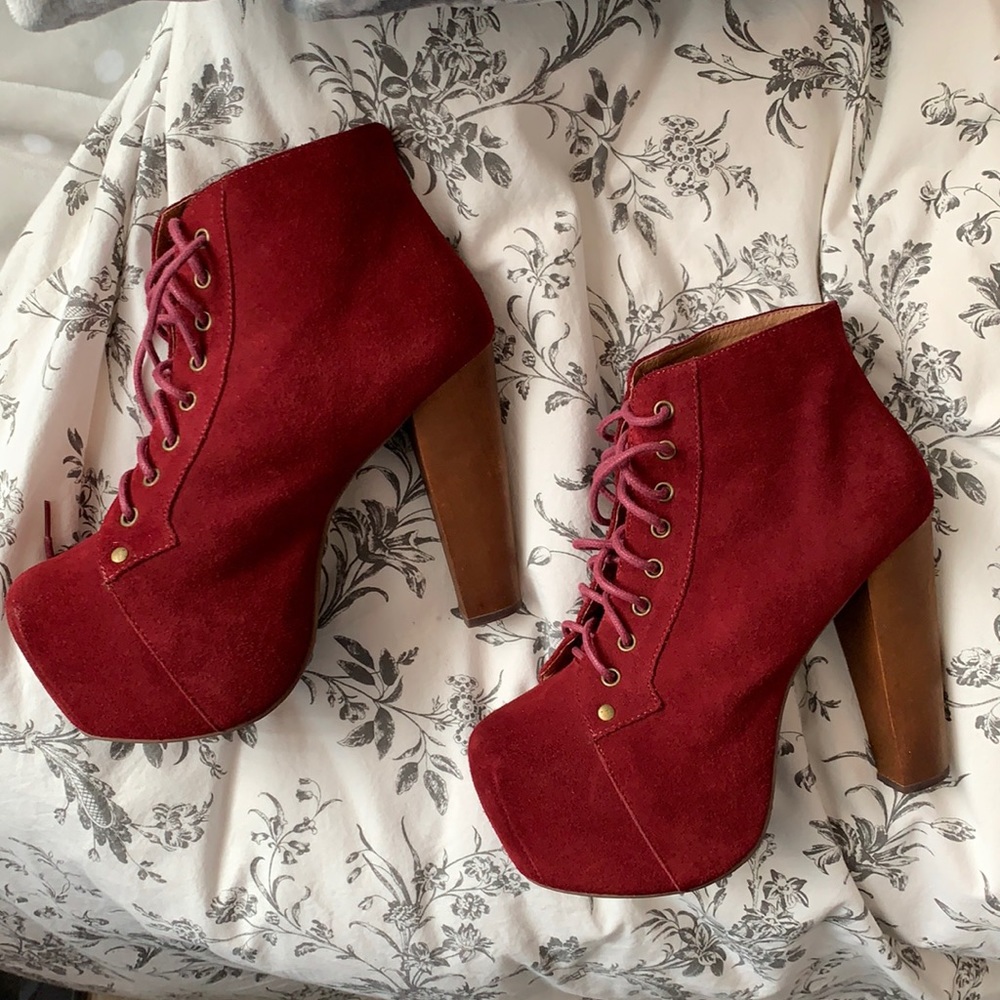 Jeffrey Campbell Lita - Wine Sz 7